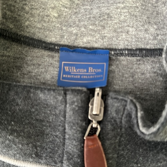 SET OF 2 WILKENS BROS ZIP UP VESTS - Picture 2 of 7